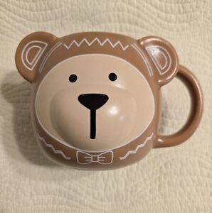 NWT Starbucks 2024 LATAM Release Holiday Bear Ceramic Mug, 14 oz